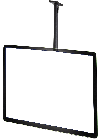 ecran geant accrocher au plafond mynthossien de mynthos